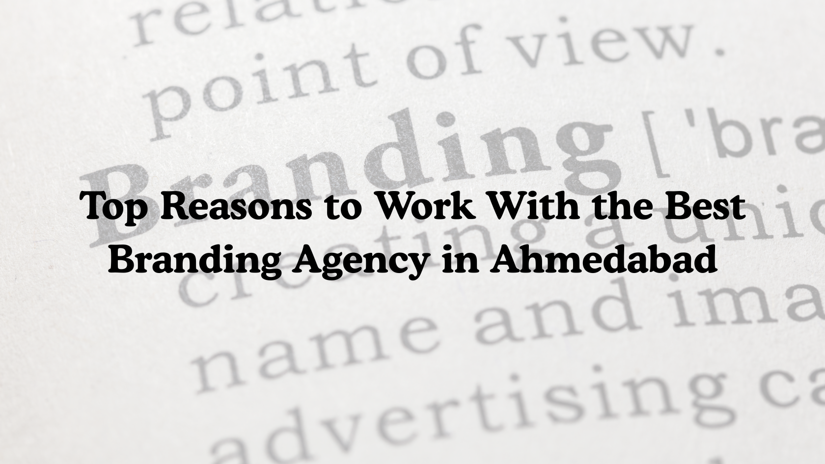 Branding Agency in Ahmedabad