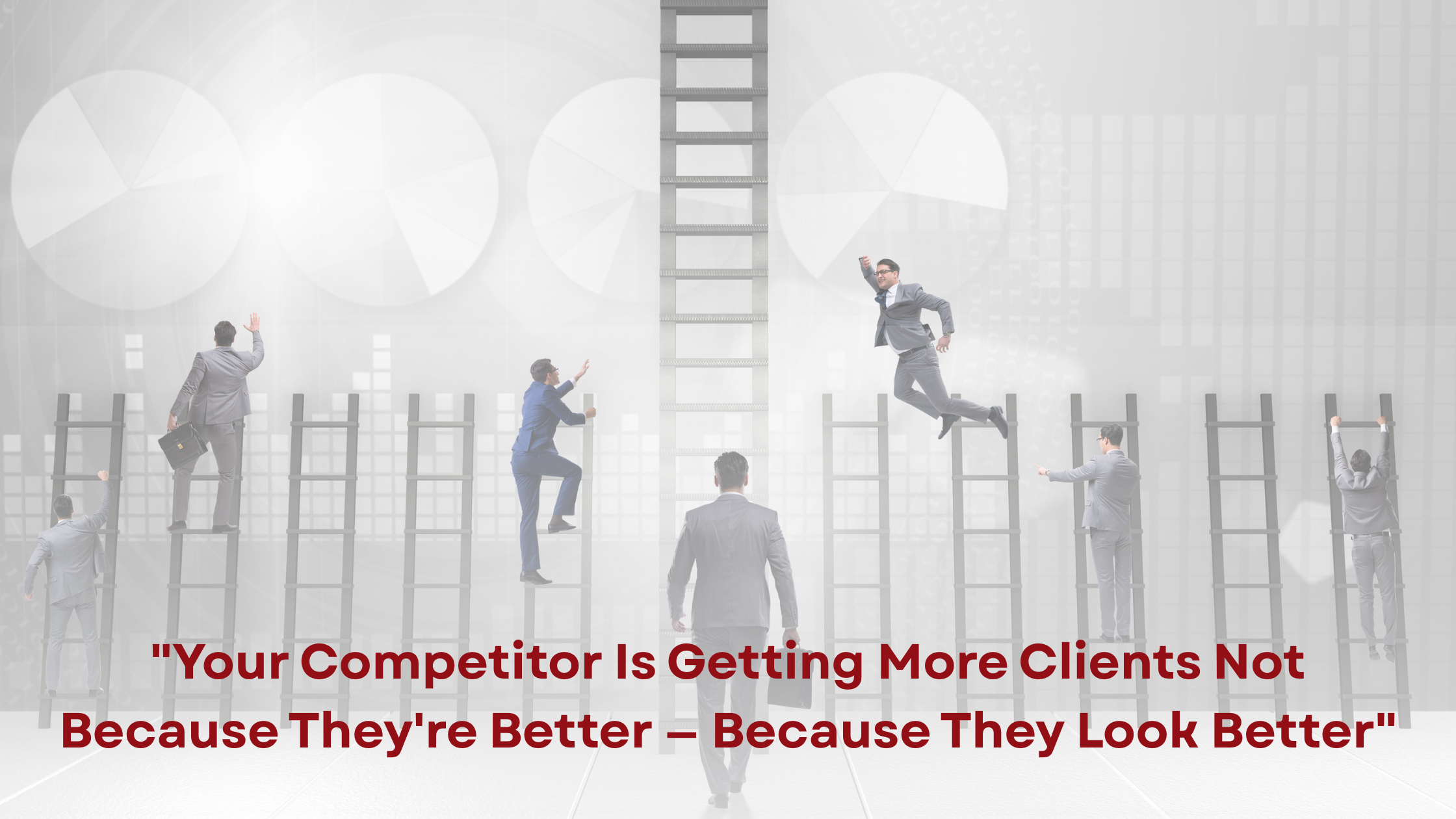 Your Competitor Is Getting More Clients Not Because They're Better — Because They Look Better